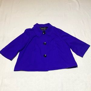 Lane Bryant Size 26 Blue Blazer Jacket